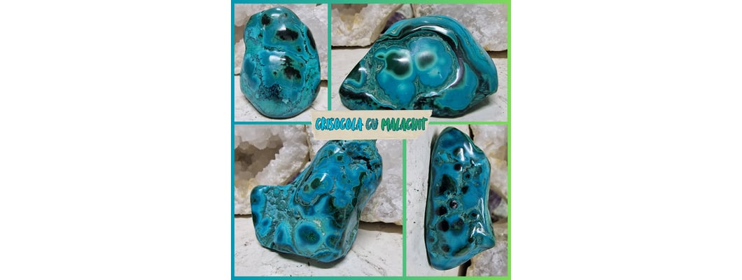 Crisocola cu Malachit