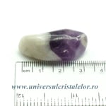 Ametist chevron piatra rulata