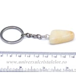 Breloc aventurin galben