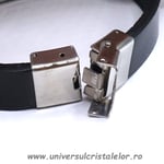 Bratara chihlimbar cu piele naturala