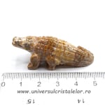 Figurina steatit crocodil