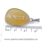 Pandantiv fluorina galbena