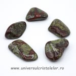 Jasp sangele dragonului piatra rulata