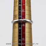 Inel obsidian negru oval reglabil