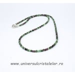 Colier rubin in zoisit