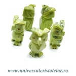 Figurina serpentin bufnita