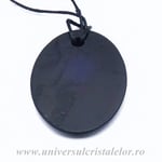 Pandantiv shungit oval