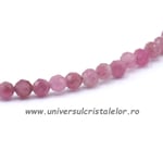 Colier turmalina roz