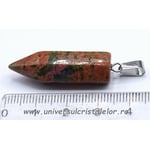 Pandantiv unakit varf slefuit