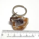 Breloc geoda agat