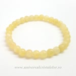 Bratara calcit galben