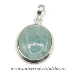 Pandantiv acvamarin m16