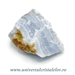 Agat albastru dantela