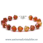 Bratara agat rosu