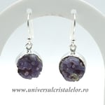 Cercei agat strugure