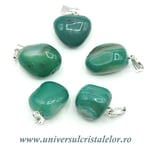 Pandantiv agat verde