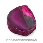 Felie agat roz unicat m01