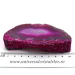 Felie agat roz unicat m02