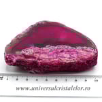 Felie agat roz unicat m03