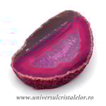 Felie agat roz unicat m05