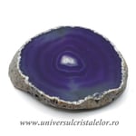 Felie agat mov unicat m04