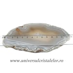 Felie agat natural (cuart)