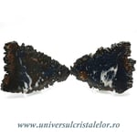 Felie agat natural pereche