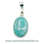 Pandantiv amazonit m10