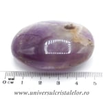 Ametist chevron polisat