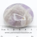 Ametist chevron polisat