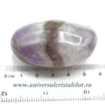 Ametist chevron polisat