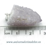 Pandantiv ametist cactus ( cuart spirit )