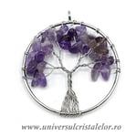 Pandantiv ametist pomisor m2