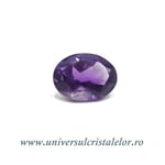 Ametist fatetat oval