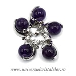 Pandantiv ametist sfera m3