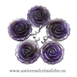 Pandantiv ametist floare