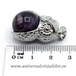 Pandantiv ametist sfera m2