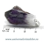 Pandantiv ametist bicolor varf natural