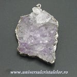 Pandantiv ametist floare