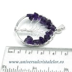 Pandantiv ametist pomisor