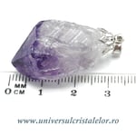 Pandantiv ametist varf natural