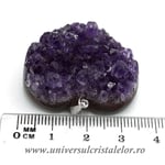 Pandantiv ametist inima