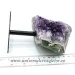Ametist pe suport de metal