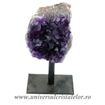 Ametist pe suport de metal