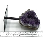 Ametist pe suport de metal
