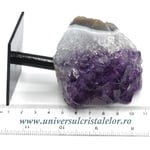 Ametist pe suport de metal