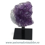 Ametist pe suport de metal