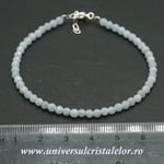 Bratara angelit rotund fatetat - 3,6mm
