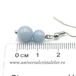 Cercei angelit rotund-8mm m03