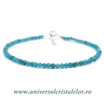 Bratara apatit rotund fatetat - 2,7 mm
